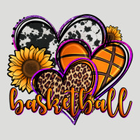 Basketball Hearts Zipper Hoodie | Teevron