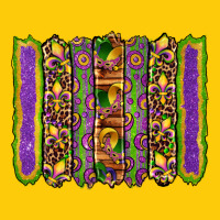 Mardi Gras Fleur De Lis Mask Leopard Glitter  Brushstrokes Premium Hoodie | Teevron