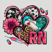Rn Registered Nurse Hearts Zipper Hoodie | Teevron