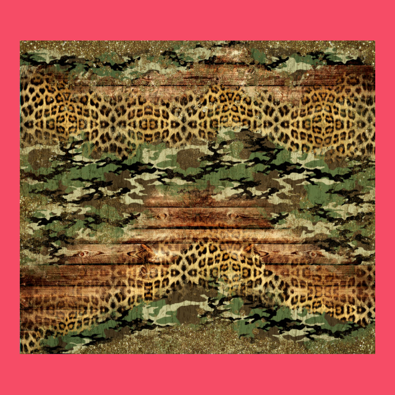 Camo Leopard And Glitter Tumbler Premium Sweatshirt by Jasminsmagicworld | Teevron