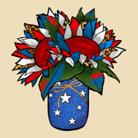 Patriotic Sunflower In A Jar Premium Hoodie | Teevron