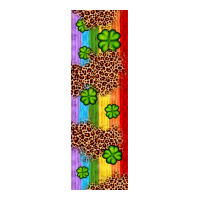 St. Patrick's Day Western Shamrock Leopard Rainbow | Teevron