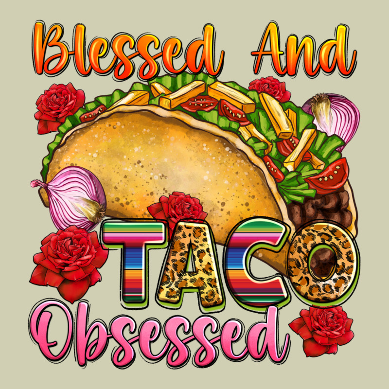 Blessed And Taco Obsessed Mexico Heavy Core Tee by FaDigitalArtStudio | Teevron