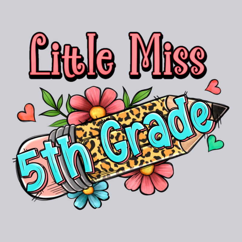 Little Miss Fifth Grade Heavyweight Sweatshirt by Jasminsmagicworld | Teevron