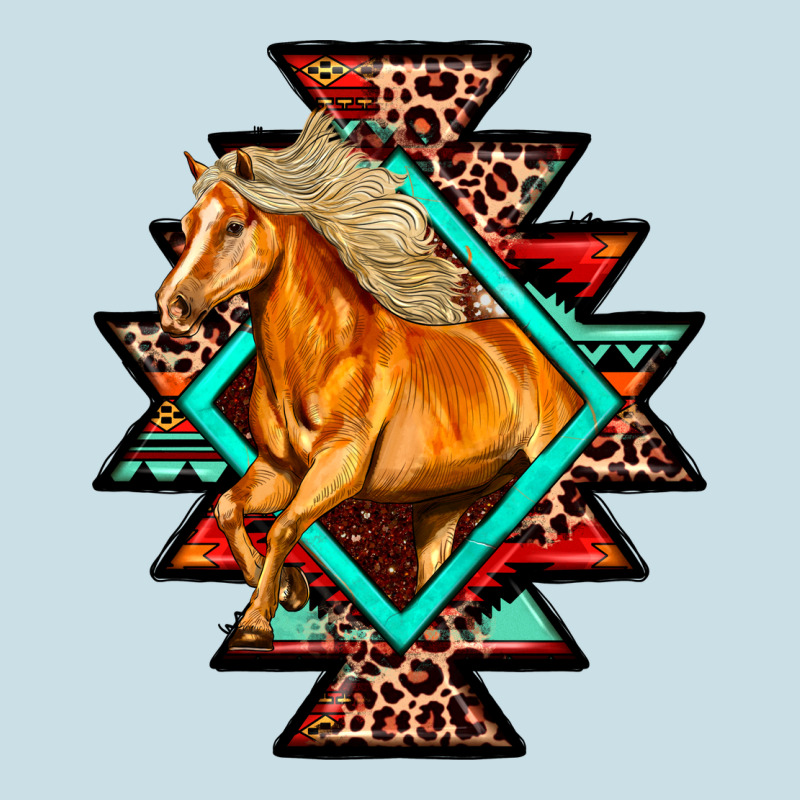 Aztec Symbol With Horse Ladies Tee by FaDigitalArtStudio | Teevron