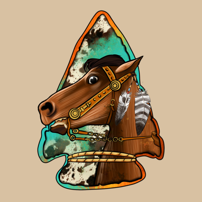 Horse Arrowhead Heavyweight Hoodie by Jasminsmagicworld | Teevron