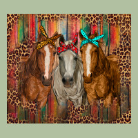 Western Horses With Bandanas Urban Hoodie | Teevron