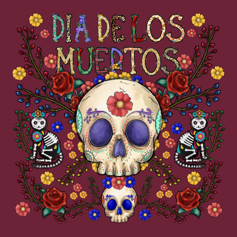 Dia De Los Muertos Long Sleeve Tee by CowhideDigitalArt | Teevron