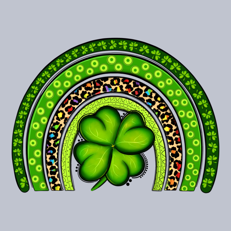 St. Patrick's Day Shamrock Rainbow Premium Hoodie by Artiststas | Teevron