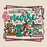 Nurse Life Leopard Frame Urban Heavy Tee | Teevron