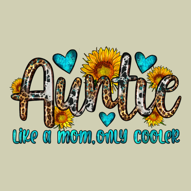 Auntie Like A Mom Only Cooler Heavy Core Tee by OliviaCreatesArt | Teevron