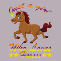 Just A Girl Who Loves Horses Vintage Tee | Teevron