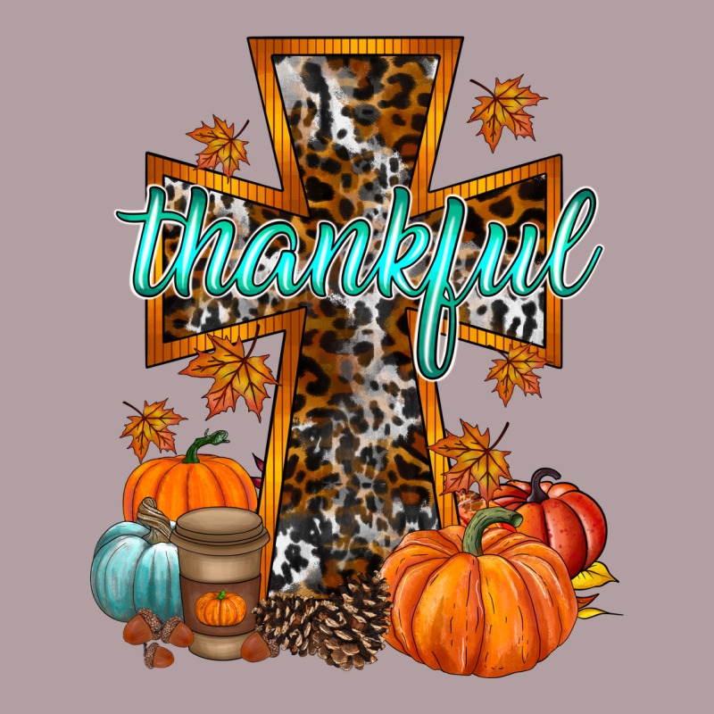 Thankful Cross Vintage Hoodie by RacoonDesign | Teevron