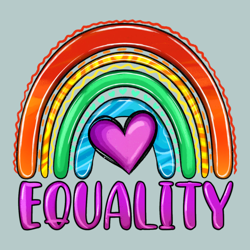 Equality Rainbow Heavy Core Tee by OliviaCreatesArt | Teevron