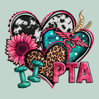 Pta Physical Therapy Assistant Hearts Zipper Hoodie | Teevron