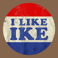 I Like Ike Political Button Vintage Distressed Premium Tee | Teevron