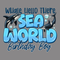 Whale Hello There Sea World Birthday Boy Vintage Tee | Teevron