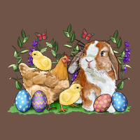 Easter Bunny And Chicks With Floral Premium Sweatshirt | Teevron