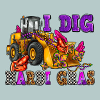 I Dig Mardi Gras Olivia Heavy Core Tee | Teevron