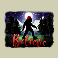 Bigfoot Believe Christmas Heavy Core Tee | Teevron