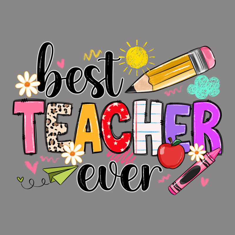 Ibest Teacher Ever Vintage Tee by CowhideDigitalArt | Teevron