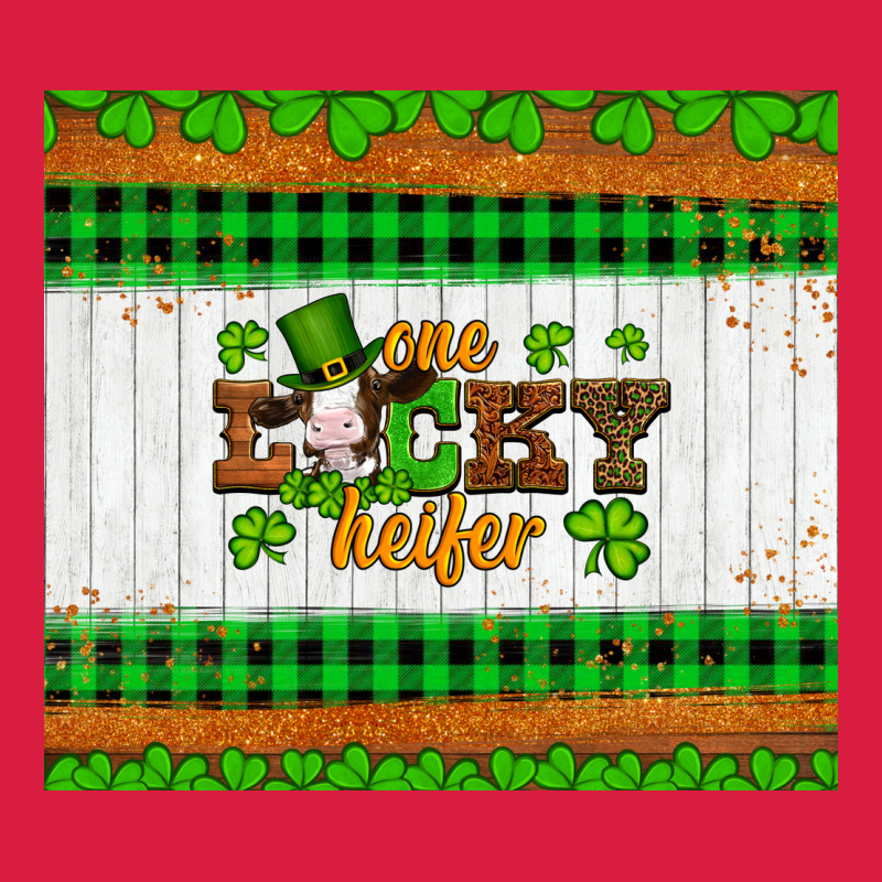 St Patricks One Lucky Heifer Premium Hoodie by Artiststas | Teevron