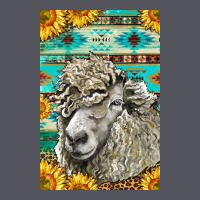 Western Lincoln Sheep Vintage Hoodie | Teevron