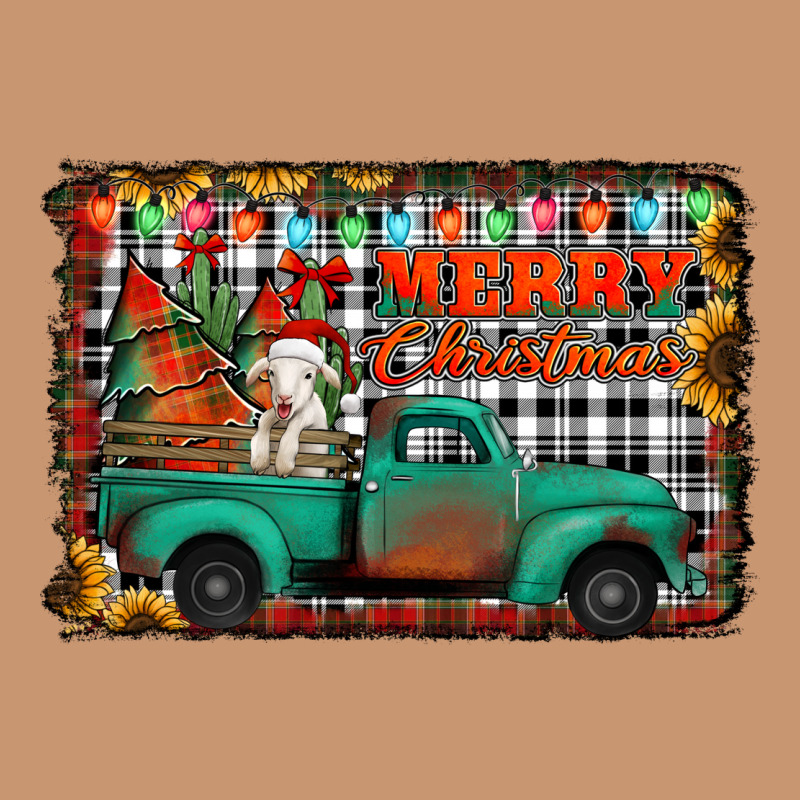 Merry Christmas Farm Truck Heavyweight Hoodie by Jasminsmagicworld | Teevron