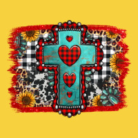 Christmas Cross With Background Premium Sweatshirt | Teevron