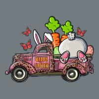 Happy Easter Pink Truck With Bunny Heavyweight Sweatshirt | Teevron