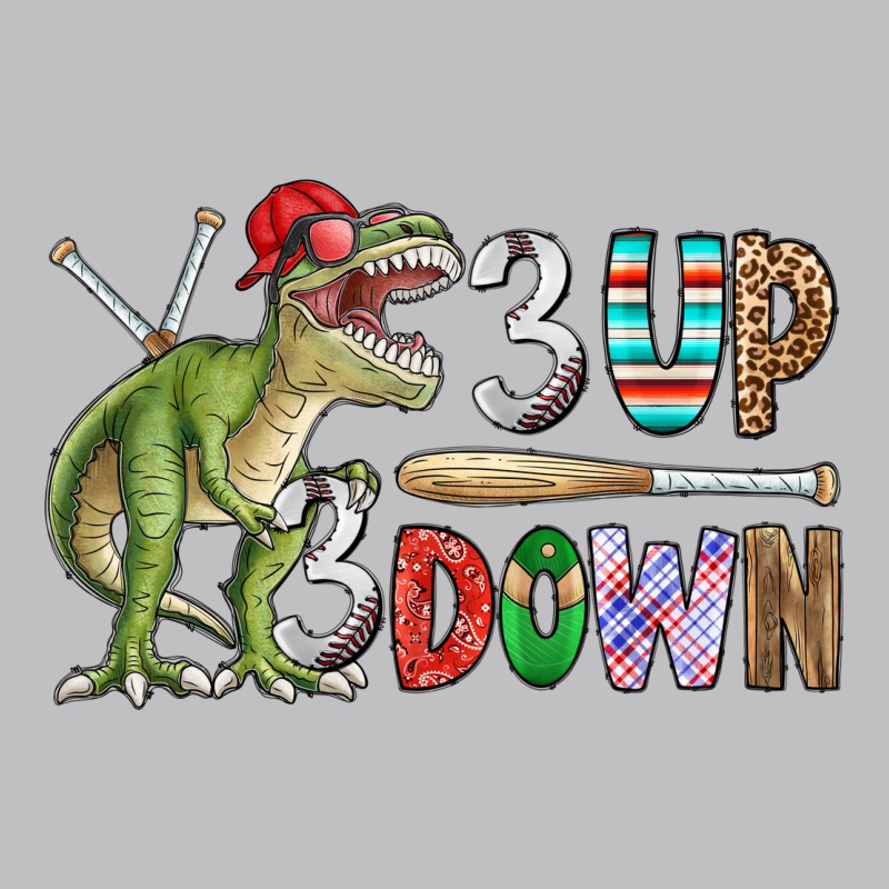3 Up 3 Down Rex Long Sleeve Tee by CowhideDigitalArt | Teevron