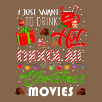 I Just Want To Drink Hot Chocolate Watch Christmas Movies Premium Premium Tee | Teevron