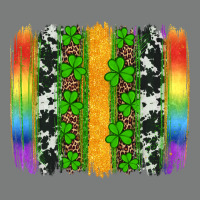 St Patricks Day Rainbow Brushstroke Premium Hoodie | Teevron