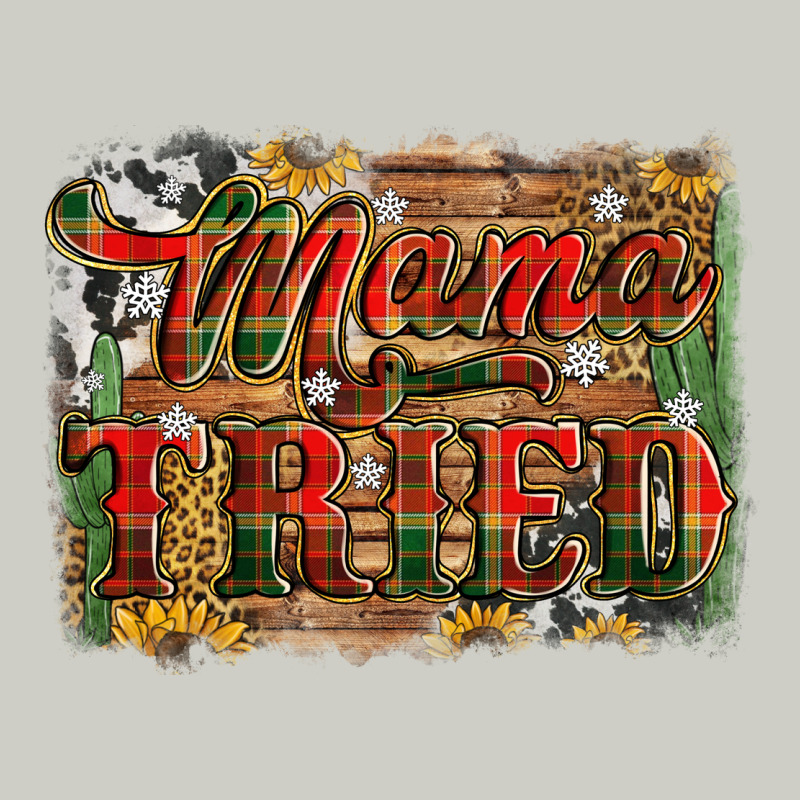 Mama Tried Christmas Heavyweight Hoodie by Jasminsmagicworld | Teevron