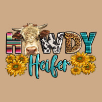 Western Howdy Heifer With Simmental Cow Vintage Hoodie | Teevron