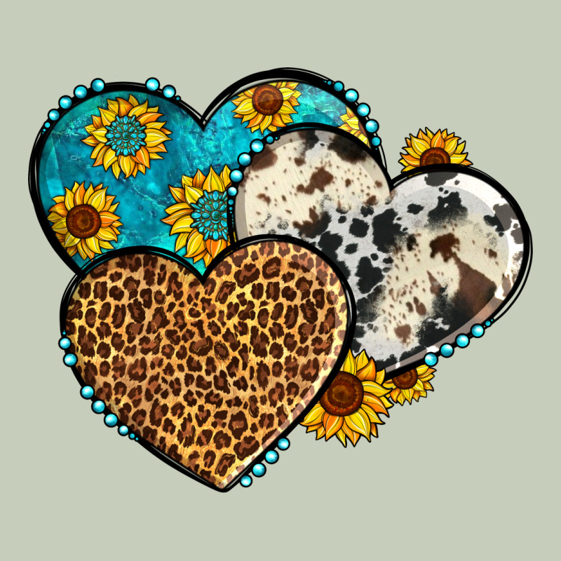 Cowhide Leopard Hearts Classic Tee by OliviaCreatesArt | Teevron