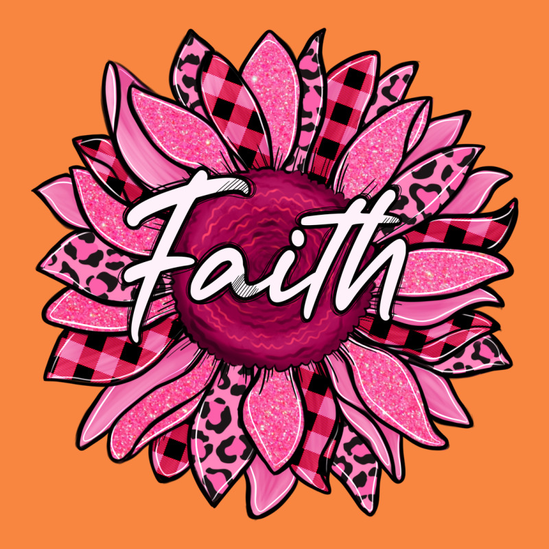 Faith Breast Cancer Awareness Sunflower Premium Sweatshirt by Jasminsmagicworld | Teevron