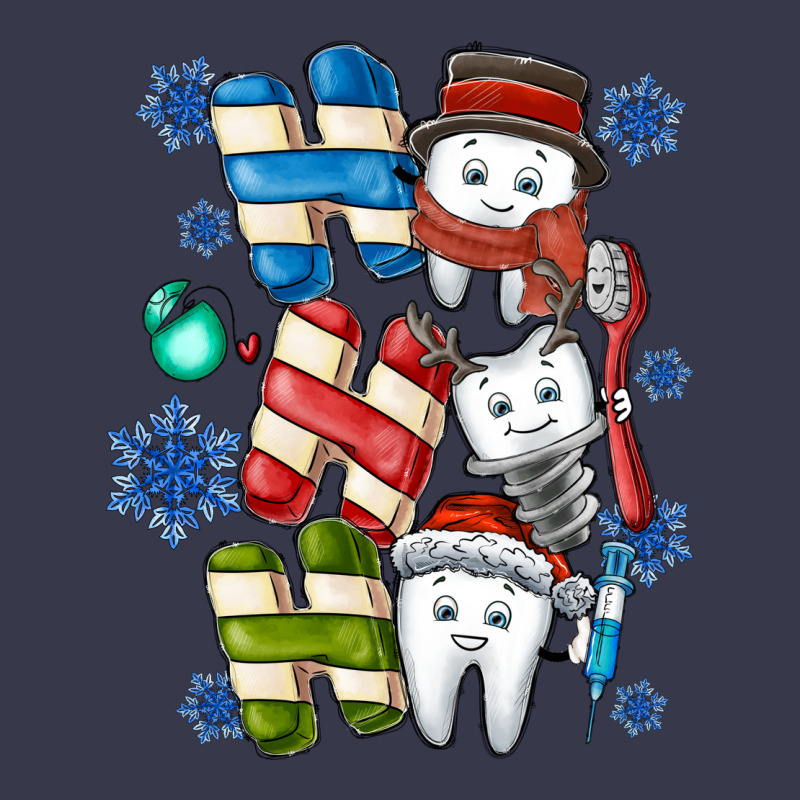 Ho Ho Ho Teeth Long Sleeve Tee by CowhideDigitalArt | Teevron