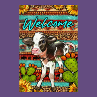 Welcome Cute Baby Calf Vintage Hoodie | Teevron