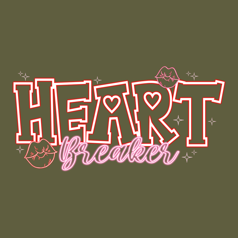 Heart Breaker Valentine Vintage Tee by CowhideDigitalArt | Teevron