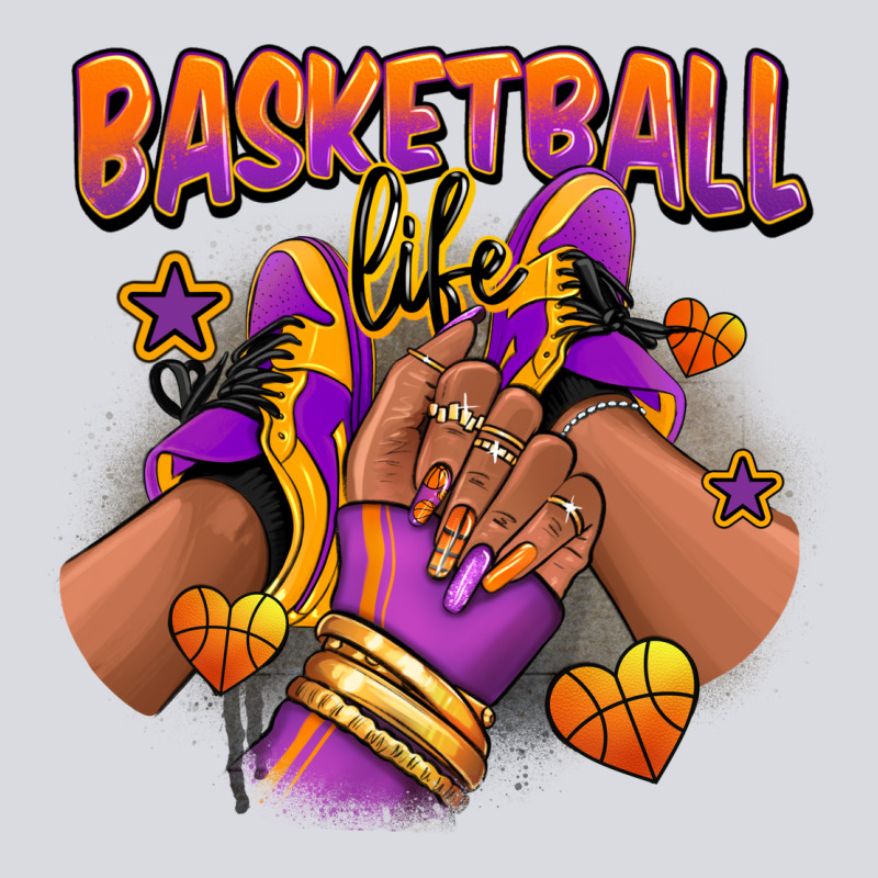 Basketball Life Afro Girl Sneakers Zipper Hoodie by RanaPortraitStore | Teevron