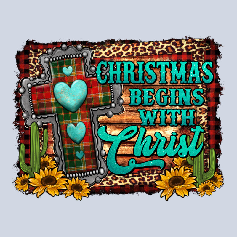 Christmas Begins With Christ Cross Premium Sweatshirt by Jasminsmagicworld | Teevron