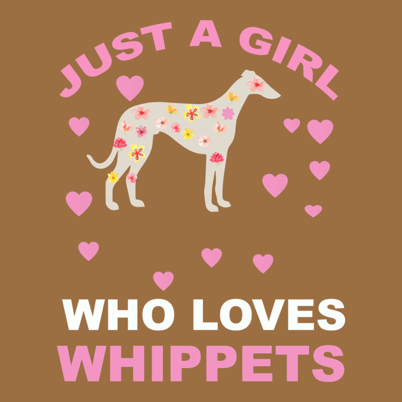 Just A Girl Who Loves Whippets Vintage Tee by Bettercallsaul | Teevron