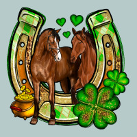 St. Patrick's Day Horse Horseshoe Heavy Core Tee | Teevron