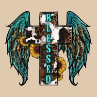 Western Wings Cross Blessed Heavyweight Sweatshirt | Teevron