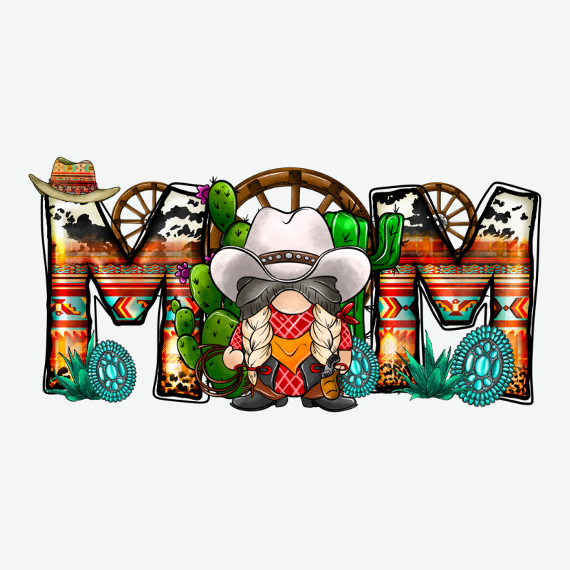 Mom Cowboy Gnome Urban Heavy Tee by CowhideDigitalArt | Teevron