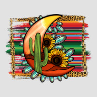 Desert Moon With Serape Background Premium Hoodie | Teevron
