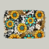 Gemstone Sunflower Cowhide Background Heavyweight Hoodie | Teevron