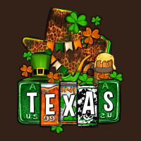 St. Patrick's Texas Map Heavy Core Tee | Teevron