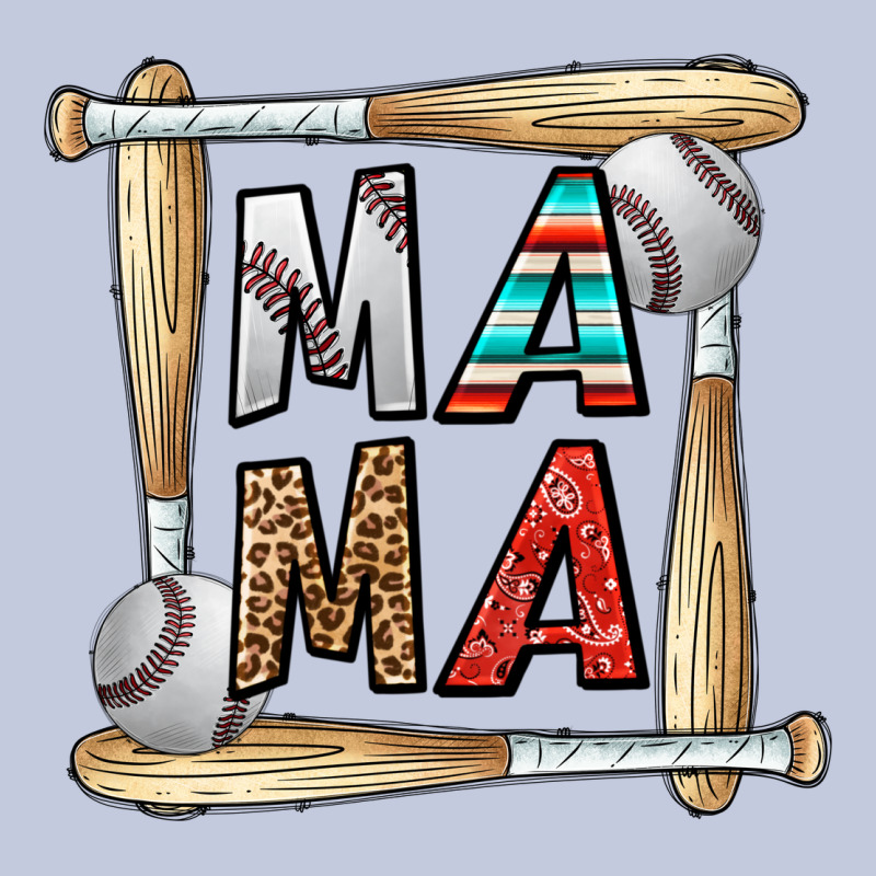 Baseball Mama Long Sleeve Tee by CowhideDigitalArt | Teevron
